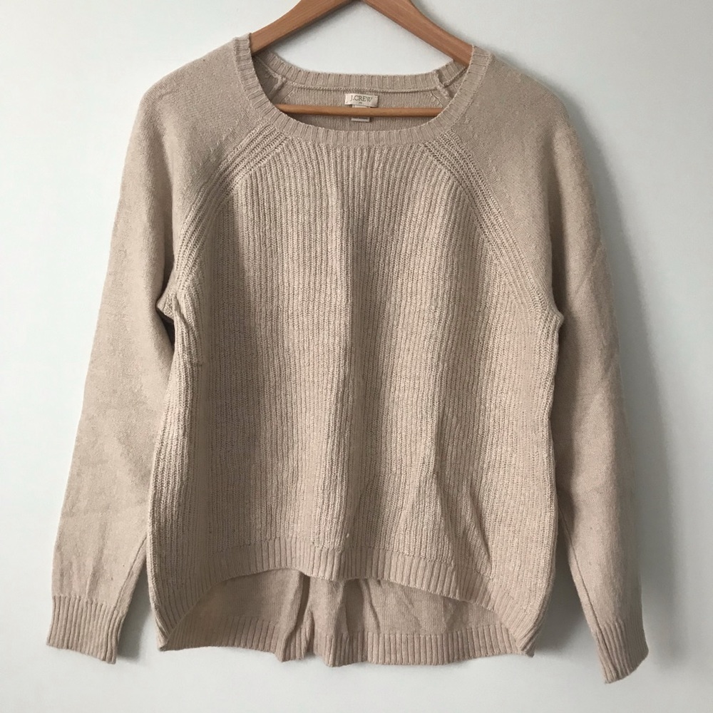 J. Crew Sweater with elbow patchwork